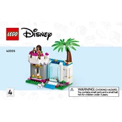 LEGO Disney Princess 43205-4 Construction Set manual cover