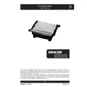 Sencor SBG 2050SS Grill manual cover