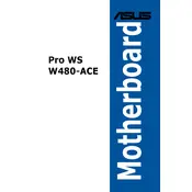 ASUS Pro WS W480-ACE Motherboard manual cover