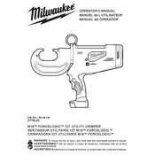 Milwaukee M18 2778-20 Crimper manual cover