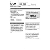 Icom CS-T10 Software manual cover