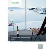 Siemens iQ700 CI18WP03 Wine Cooler manual cover