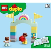 LEGO Duplo 10956-2 Construction Set manual cover