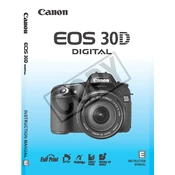 Canon EOS 30D manual cover