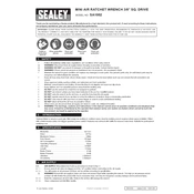 Sealey SA1002 Ratchet Wrench manual cover