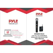 Pyle PDWM13UH Microphone System manual cover