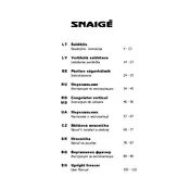 Snaigė F 28FA-TM002EF Freezer manual cover