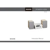 Aiwa AMD-006 Speaker manual cover