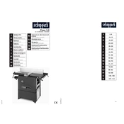 Scheppach Plana 3.0 1902202903 Planing Machine manual cover