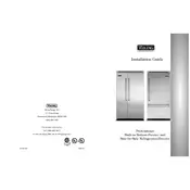 Viking VCBB5361 Refrigerator manual cover