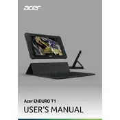 Acer Enduro T1 ET110-31W-C0PA Tablet manual cover