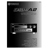 Yamaha DSP-A2 Amplifier manual cover