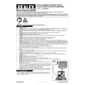 Sealey LP13.V3 Heater manual cover