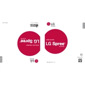 LG Spree K120 Phone manual cover