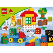 LEGO Duplo 5497 Construction Set manual cover