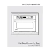 Viking VHSO205 Oven manual cover