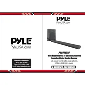 Pyle PSBVSUB20 Speaker System manual cover