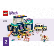 LEGO Friends 41722-2 Construction Set manual cover