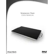 Pyle PKWTR45 Tray manual cover