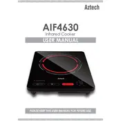 Aztech AIF4630 Cooker manual cover