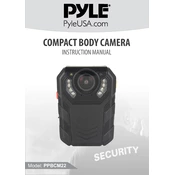 Pyle PPBCM22 Camera manual cover