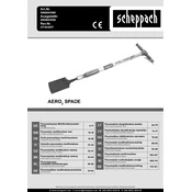 Scheppach AERO2 SPADE 5909601900 Air Spade manual cover