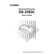 Canon DR-2580C manual cover