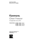 Kenmore 17682 111.17552 Freezer