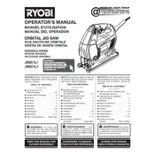 Ryobi JS651L Saw manual cover