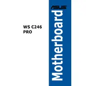 ASUS WS C246 PRO Motherboard manual cover