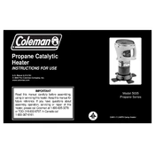 Coleman Sport Catalytic Heater 5035 Series manual cover