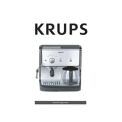 Krups CombiPump XP201050 Coffee Machine manual cover