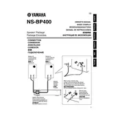 Yamaha NS-BP400 Speaker manual cover