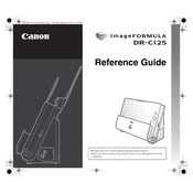 Canon DR-C125 manual cover