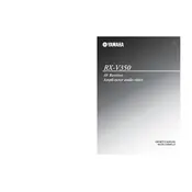 Yamaha RX-V350 Receiver manual cover