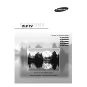 Samsung HL-S4266W TV manual cover