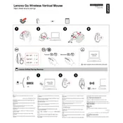 Lenovo Go Wireless Vertical Mouse manual cover