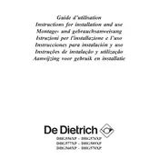 De Dietrich DHG556XP Hood manual cover