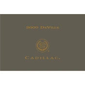 Cadillac DeVille 2000 manual cover