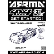 Arrma ARA4319V3 Car manual cover