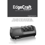 Chef's Choice E120 EdgeCraft Sharpener manual cover