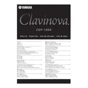 Yamaha Clavinova CGP-1000 Piano