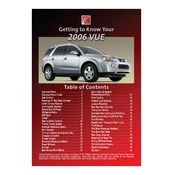 Saturn Vue 2006 manual cover