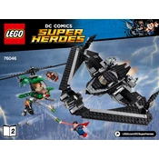 LEGO Super Heroes 76046-2 Construction Set manual cover