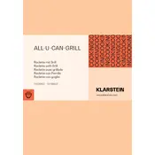 Klarstein ALL-U-CAN-GRILL 10028450 Grill manual cover