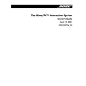 Bose Wave PC Interactive System manual cover