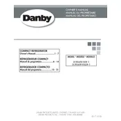 Danby DCR045B1BSLDB-3 Refrigerator manual cover