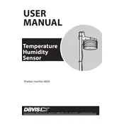 Davis 6830 Sensor manual cover