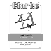 Clarke 4510001 CCTS Bike Trainer manual cover