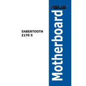 ASUS SABERTOOTH Z170 S Motherboard manual cover